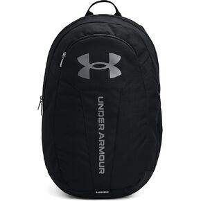 Under Armour Hustle Lite Backpack, (001) Black / Black / Pitch Gray, One Size Fits All