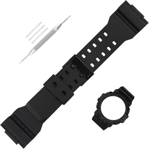 16mm× 29mm Resin Watch Band Compatible for Casio G-shock 10536683 GA-700UC GA-700 Strap Wirstband accessories replacement for Men and Women in Saudi Arabia