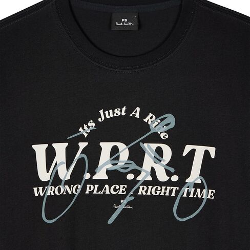 Paul Smith Ps Men's 'W.p.r.t.' Cotton T-Shirt in Saudi Arabia
