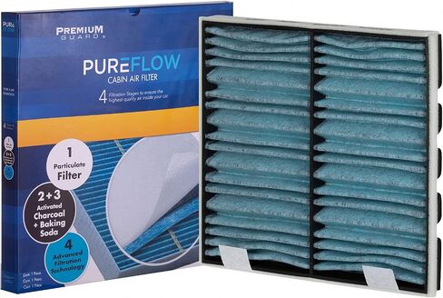 PureFlow Cabin Air Filter PC9957X | Fits 2007-2013 Chevrolet Silverado 1500, 2007-2014 Tahoe, 2007-2013 GMC Sierra 1500, 2007-2014 Chevrolet Silverado 2500 HD, Suburban 1500 in Saudi Arabia