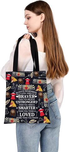 WSNANG The Musical Inspired Gift Orphan Theater Canvas Crossbody Bag Musical Theatre Fans Shoulder Bag in Saudi Arabia