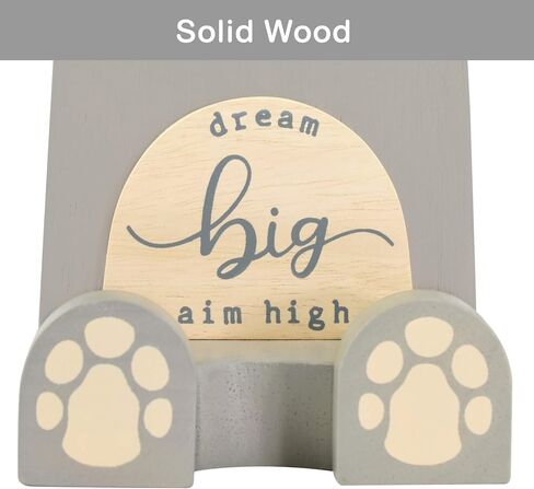 قلم هاتف متعدد الأغراض من I'm Wood وحامل أقلام رصاص وحامل أدوات مكتبية وإكسسوارات تنظيم صندوق المكتب والمنزل والمكتب وهدايا التخرج لأعياد الميلاد "Dream Big Aim High" (بومة) in Kuwait