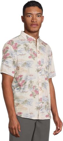 Faherty Men's Short Sleeve Breeze Shirt in Saudi Arabia