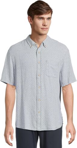 Faherty Men's Short Sleeve Breeze Shirt in Saudi Arabia