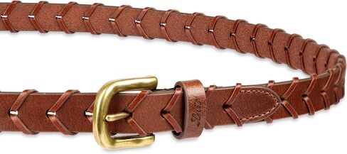 Levi's Women's Fully Adjustable Skinny Braided Leather Casual Belt in Saudi Arabia