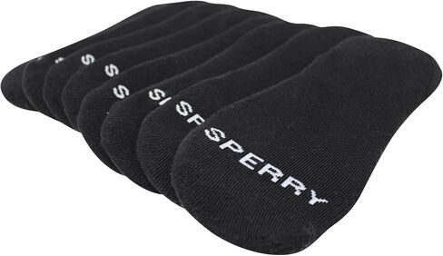 Sperry Men's Cushioned No Show Socks 8-Pack – Moisture-Wicking, Non-Slip Fit, Low Cut Ankle Socks for Everyday Wear in Saudi Arabia
