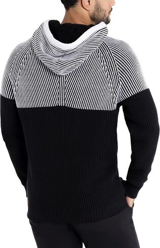 X Ray Mens Fashion Hoodies Sweater Sweater ، Block Color Coll -Block Slim Fit Hoodies للرجال in Kuwait