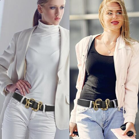 Snake Belt Womens Belts Women Cool Belt for Dresses Jeans Shorts Fashion Trendy Belts Outfits Accessories in Saudi Arabia