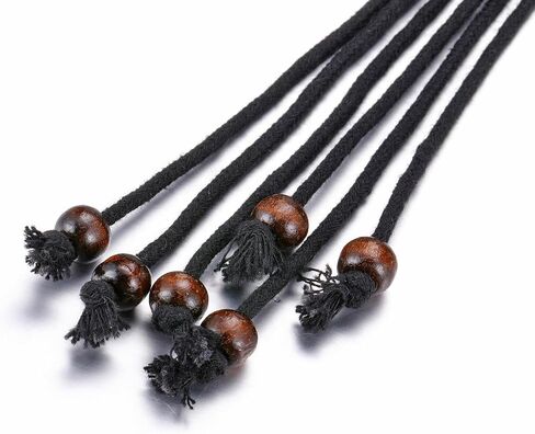 CHIC DIARY Women's Braided Rope Belt Boho Handwoven tie Waist Belt for Dresses Fringe Waistband with Beads in Kuwait