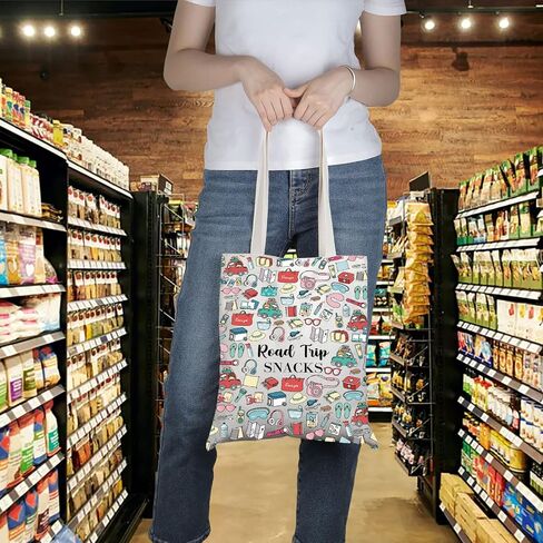 PWHAOO Road Trip Lover Gift Tote Bag Squad Handbag Road Tripping Traveller Gift in Saudi Arabia