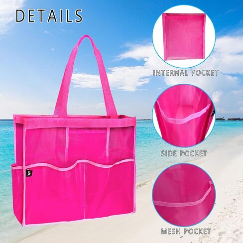 WFK outdoor beach bag, lightweight and simple, easy to carry, suitable for beach and vacation essentials in Saudi Arabia