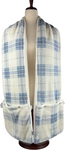 AnyWear Collection – CozyCarry Recycled Fleece 6-Pocket Scarf in Kuwait