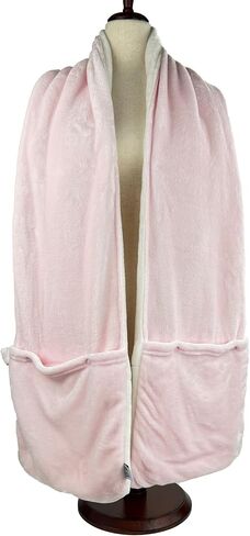 AnyWear Collection – CozyCarry Recycled Fleece 6-Pocket Scarf in Kuwait