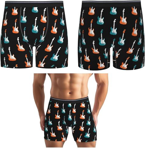 Mens Underwear Stretch Breathable Boxer Briefs For Men Novelty Gifts in Kuwait