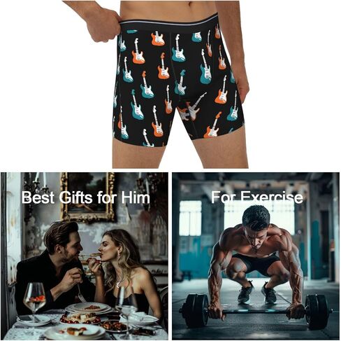 Mens Underwear Stretch Breathable Boxer Briefs For Men Novelty Gifts in Kuwait