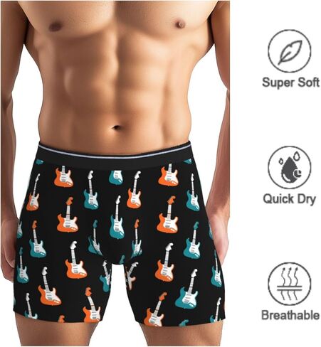 Mens Underwear Stretch Breathable Boxer Briefs For Men Novelty Gifts in Kuwait