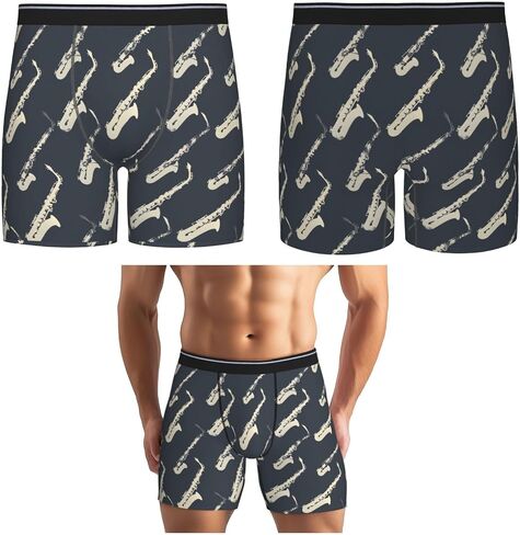 Mens Underwear Stretch Breathable Boxer Briefs For Men Novelty Gifts in Kuwait