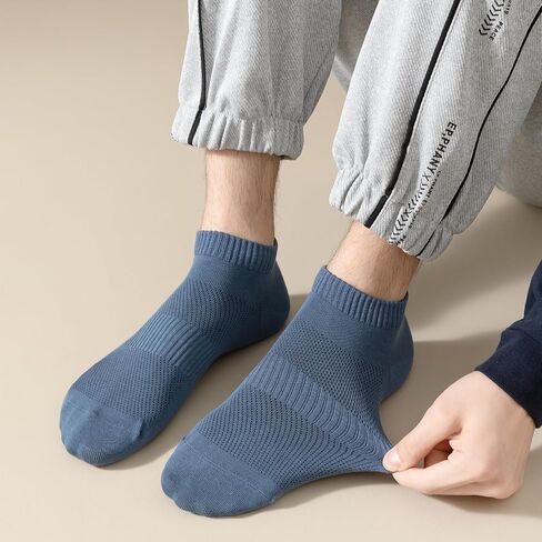 Padfom Men Men Performance Athletic Athletic Running Socks Low Cut Sports Socks 5 Pairs Size 7-12 in Kuwait