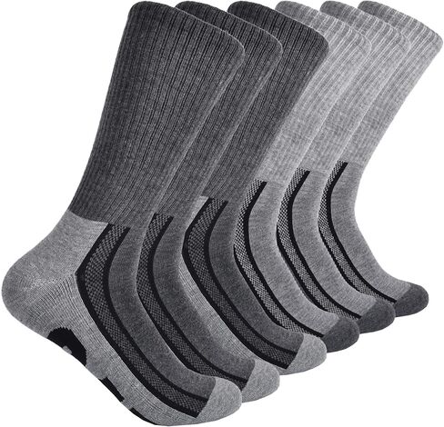 CAT Men's 6-Pack Half Cushioned Crew Socks in Saudi Arabia