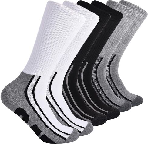 CAT Men's 6-Pack Half Cushioned Crew Socks in Saudi Arabia