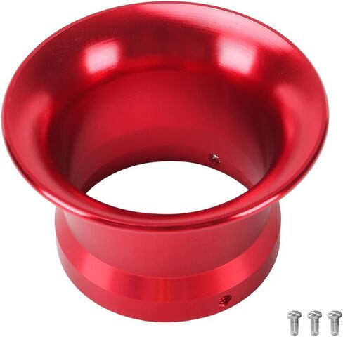 PWK Intake Wind Horn Cup 50mm 1.97" Modified Carburetor Air Filter Interface Stack Air Cleaner Wind Cup for PWK 21-24-26-28-30mm Carb for Yamaha Kawasaki ATV Moped Go Kart Dirt Bike Black in Saudi Arabia