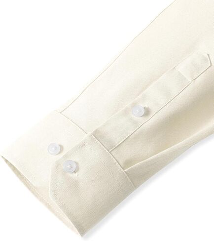 Grade 3.5 Wrinkle-Resistant Men's Lightweight Oxford Dress Shirts Long Sleeve Business Casual Pocket Shirt in Saudi Arabia