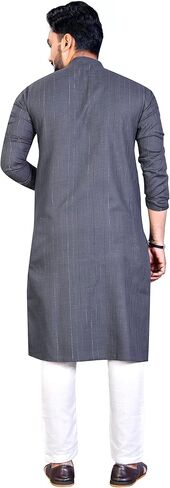 Cotton Men's Kurta Pajama Set, Mens wedding kurta, festival kurta,Designer Indian kurta pyjama set in Kuwait