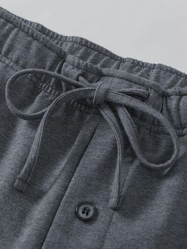 Weintee Men's 34" Inseam Tall Jogger Pajama Pants Cotton Lounge Pants with Pockets in Saudi Arabia