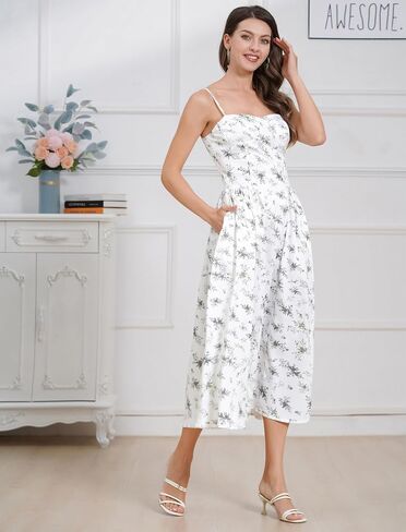 Women’s Corset Dress Sexy Thigh Spaghetti Strap Bustier Cocktail Dress Low Cut Boho Formal Dresses with Pockets in Saudi Arabia
