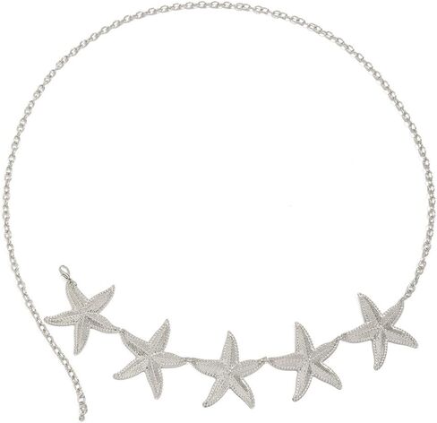 Gold Waist Chain for Women Starfish Shell Body Chain Belly Linnk Waist Summer Beach Ocean Jewelry in Saudi Arabia