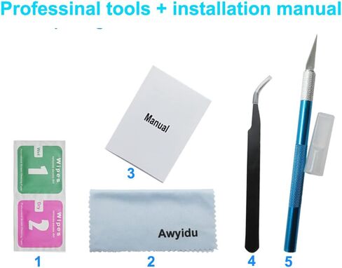 4 قطع استبدال عدسة زجاجية للكاميرا الخلفية الأصلية من OEM لهاتف Google Pixel 7 Pro مع مجموعة أدوات إصلاح وأدوات لاصقة مثبتة مسبقًا ودليل التثبيت (إجمالي 4 قطع من العدسات الزجاجية متضمنة) in Kuwait