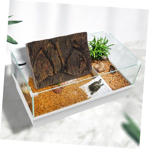 Mikikit Rock Terrarium الخلفية: خلفية خزان الزواحف ديكور الحائط 3D حجر الصخور خلفية الزينة خلفية خزان الزواحف خلفية الموئل للسحلية تحمل التنين السلحفاة in Kuwait