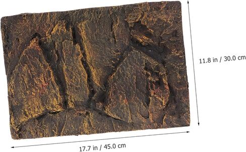 Mikikit Rock Terrarium الخلفية: خلفية خزان الزواحف ديكور الحائط 3D حجر الصخور خلفية الزينة خلفية خزان الزواحف خلفية الموئل للسحلية تحمل التنين السلحفاة in Kuwait