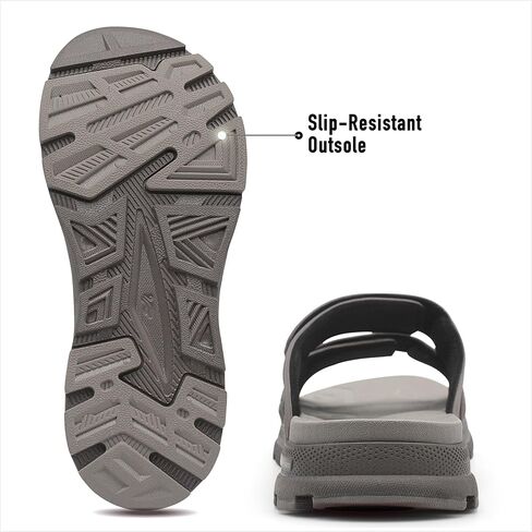 Gold Pigeon Shoes EVA Anti-Fatigue Ultra-Cushion Unisex Slide Sandals Adjustable Straps in Saudi Arabia