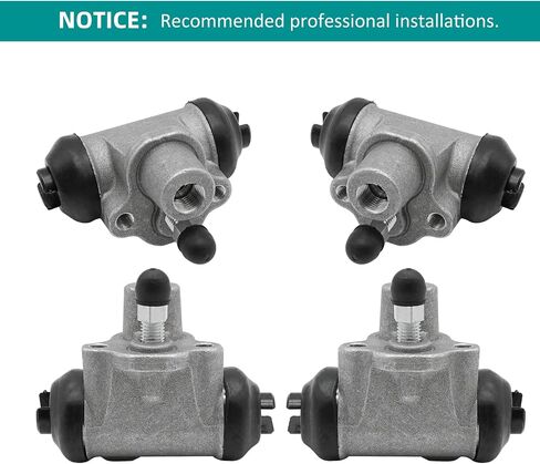 اسطوانة عجلة الفرامل الأمامية/الخلفية تناسب Kawasaki Mule 600 610 KAF400 2005-2009 ، OEM# 43092-0001 (4 PCS) in Saudi Arabia
