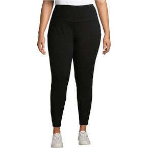 Terra & Sky Plus Size Ultimate Legging (AS1 ، Alpha ، 4x ، Plus ، Suot العادي ، الأسود)
