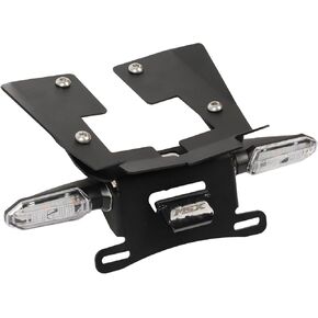 Tail Tidy Kit for MSX125 Gorm /MSX125 2016 2017 2018 2019 2020. Fender Eliminator Kit equipped License Plate Holder, LED License Plate Light, LED Turn Signal Lights (Clear)