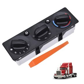 Q21-6119 HVAC A/C Heater Climate Control Module Panel Switch Compatible with Peterbilt Trucks 337 348 389 Temperature Control Panel Part Number: Q216119
