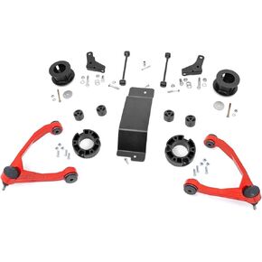 Rough Country 3.5" Lift Kit for 2007-2020 Chevy/GMC SUV 2WD/4WD - 19331RED