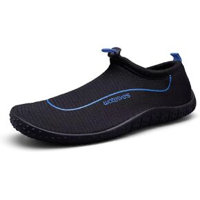 WateLves Water Shoes Womens Mens Multi-Purpose Barefoot Shoes Beach Swim Yoga Aqua Socks with Adjustable Buckle Thick Sole for Indoor Outdoor