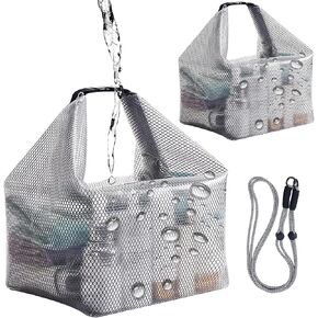 2 Pack Clear Tote Bags – Stadium Approved Transparent Bag with Zipper & Adjustable Crossbody Strap, Waterproof PVC Shoulder Bags for Swimming, Work, Sports, Gym, and Events – Large & Small Sizes