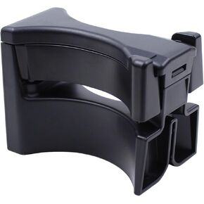 ApplianPar Black Center Console Cup Holder Divider Insert Applicable for Toyota Tacoma Sequoia 2005 2006 2007 2008 2009 2010
