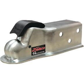 DEMCO 2 "" مقرنة الترباس على 3 "" لسان عريض EZ-Latch 7000 رطل ، والفضة