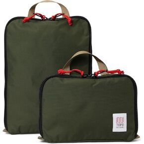 Topo Designs Pack Bag Bundle, Olive/Olive, Carry-On 20-Inch