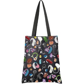 G2TUP Future Audiologist Gift Hearing Technology Tote Bag Audiologist Handbag Audiology Stu-dent Graduation Gift