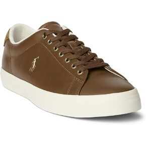 Polo Ralph Lauren Men's Longwood Logo Leather Sneaker