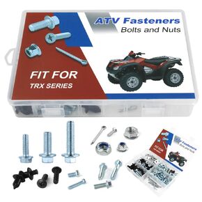 160pcs phodowork plastics bolts kit fit for trx90 93-24/trx680 06-24/trx650 03-05/trx520 20-24/trx500 01-19/trx450 98-14/trx420 07-24/trx400 95-17/trx350 86-06/trx250 85-24