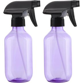 Empty Spray Bottles,10 oz Refillable Water Spray Bottle Adjustable Nozzle Mist/Stream Squirt Bottle for Hair Styling Watering Plants Cleaning Products