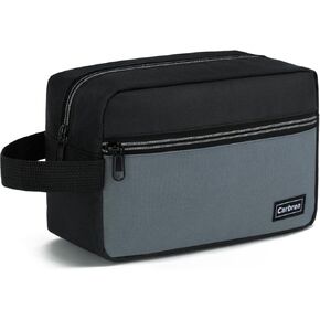 Travel Toiletry Bag - Small Toiletry Bag for Men Skincare Bag Doop Kit for Toiletries Accessories Gifts - Black