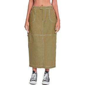 YMI Jeans Women's Cargo Maxi Skirt
